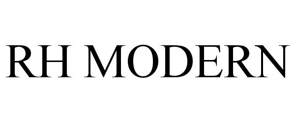 Trademark Logo RH MODERN