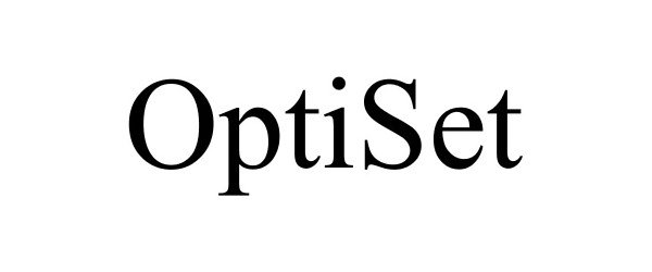 Trademark Logo OPTISET