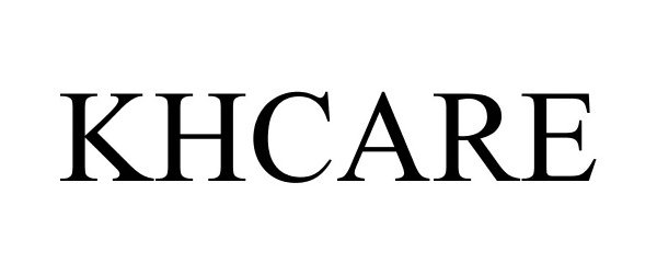 Trademark Logo KHCARE