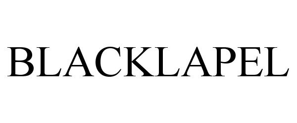 Trademark Logo BLACKLAPEL