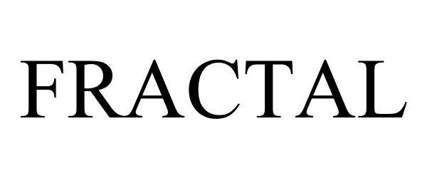 Trademark Logo FRACTAL