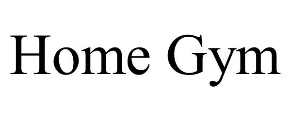 Trademark Logo HOME GYM