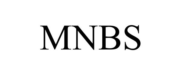 Trademark Logo MNBS