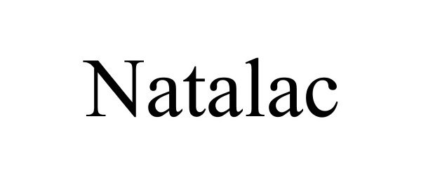 Trademark Logo NATALAC