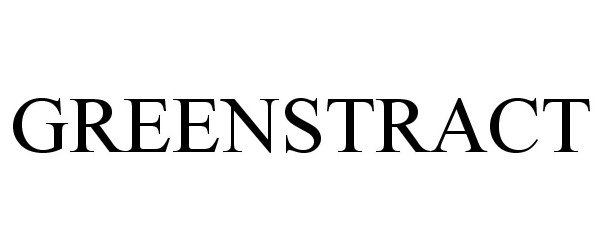 Trademark Logo GREENSTRACT