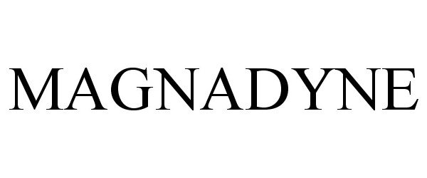 Trademark Logo MAGNADYNE