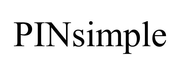 Trademark Logo PINSIMPLE