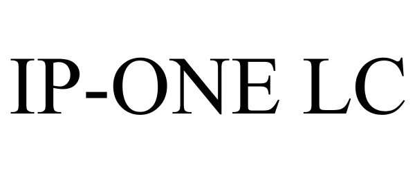 Trademark Logo IP-ONE LC