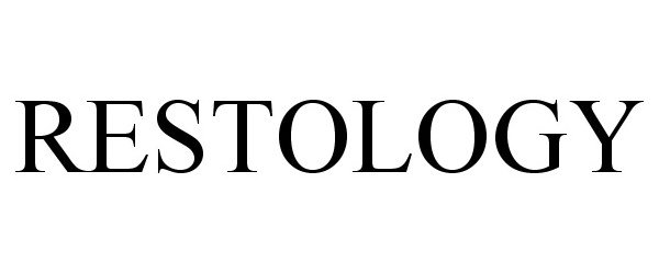 Trademark Logo RESTOLOGY