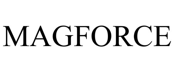 Trademark Logo MAGFORCE