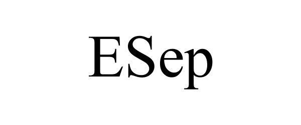 Trademark Logo ESEP