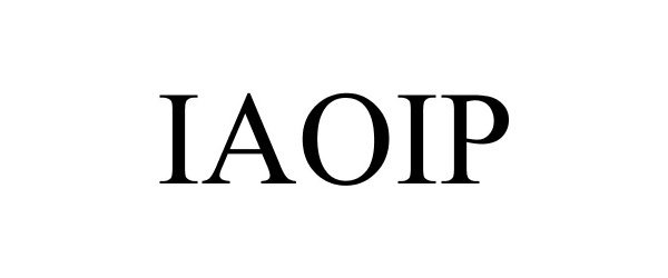 Trademark Logo IAOIP