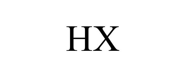 Trademark Logo HX