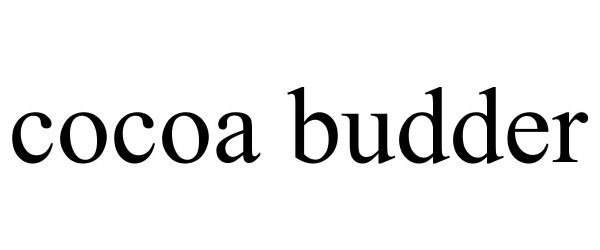 Trademark Logo COCOA BUDDER