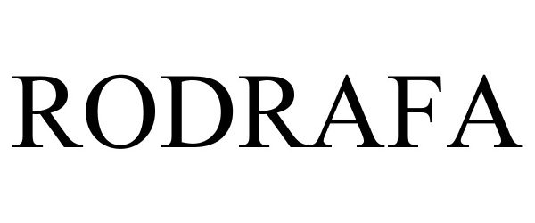 Trademark Logo RODRAFA