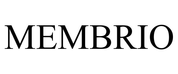 Trademark Logo MEMBRIO