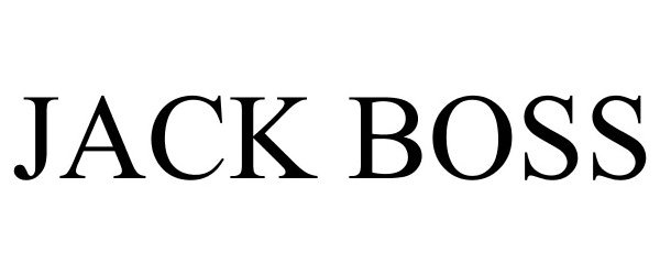 Trademark Logo JACK BOSS