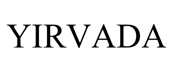 Trademark Logo YIRVADA