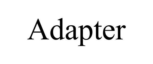 Trademark Logo ADAPTER
