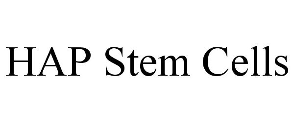 Trademark Logo HAP STEM CELLS