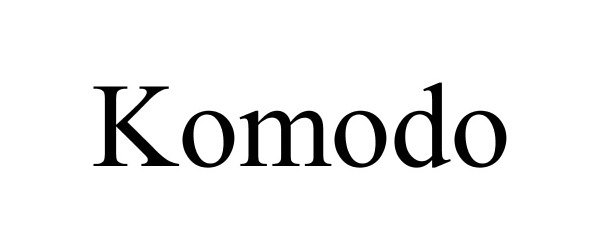 Trademark Logo KOMODO