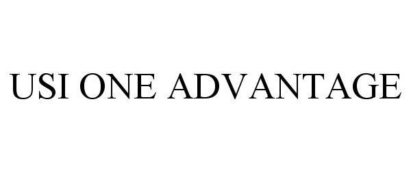  USI ONE ADVANTAGE