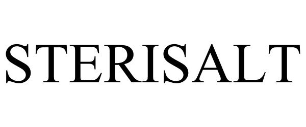 Trademark Logo STERISALT