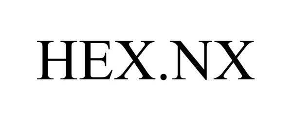 Trademark Logo HEX.NX