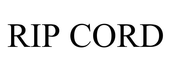 Trademark Logo RIP CORD
