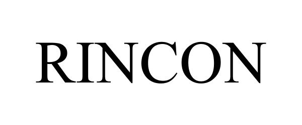 Trademark Logo RINCON