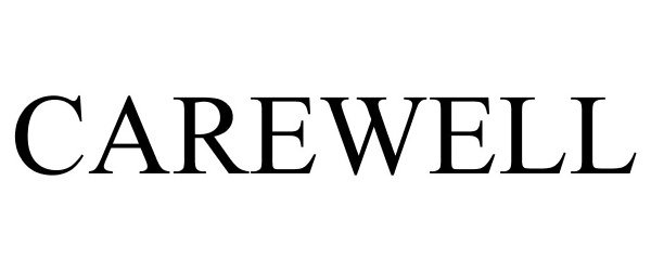 Trademark Logo CAREWELL
