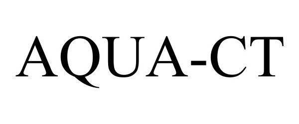 Trademark Logo AQUA-CT