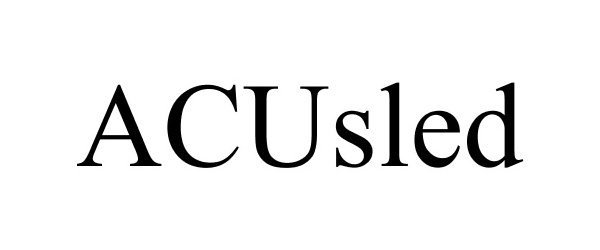 Trademark Logo ACUSLED