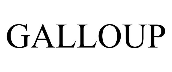 Trademark Logo GALLOUP