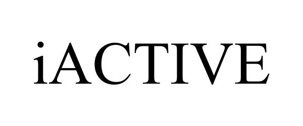 Trademark Logo IACTIVE