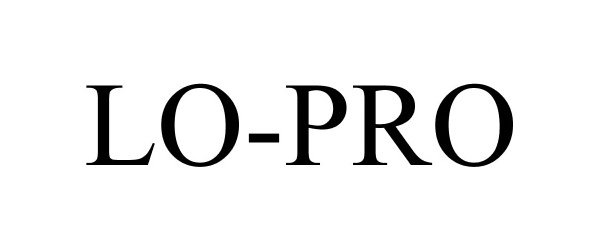 Trademark Logo LO-PRO