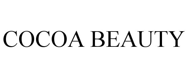 Trademark Logo COCOA BEAUTY