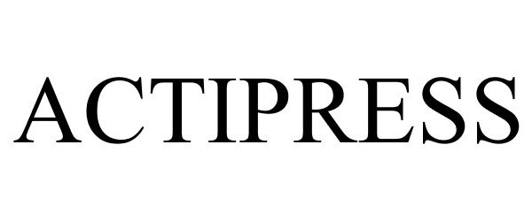 Trademark Logo ACTIPRESS
