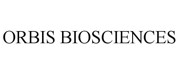 Trademark Logo ORBIS BIOSCIENCES