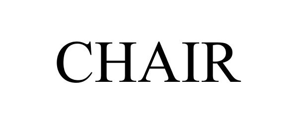 Trademark Logo CHAIR
