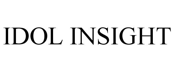 Trademark Logo IDOL INSIGHT