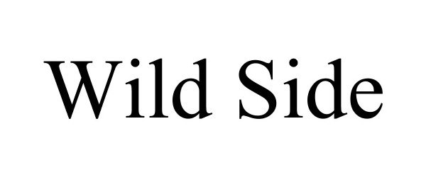 Trademark Logo WILD SIDE