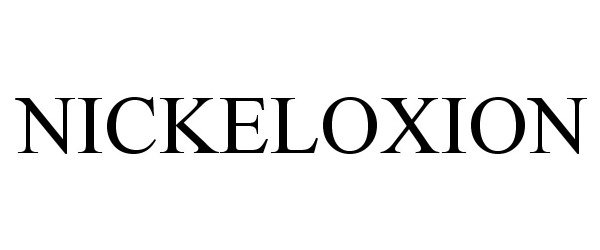 Trademark Logo NICKELOXION