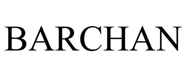 Trademark Logo BARCHAN
