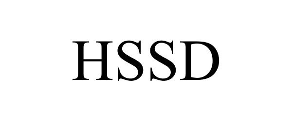 Trademark Logo HSSD