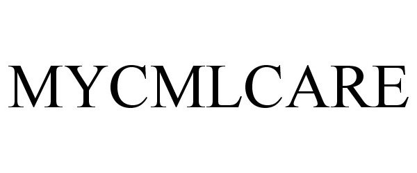 Trademark Logo MYCMLCARE