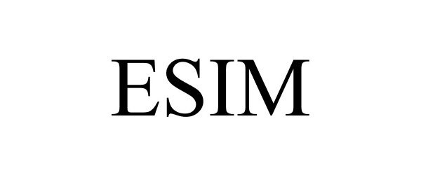 Trademark Logo ESIM