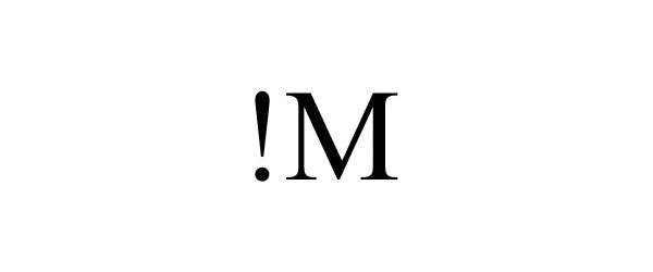 Trademark Logo !M