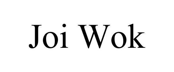 Trademark Logo JOI WOK