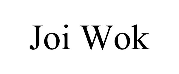  JOI WOK